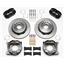 Wilwood 55-57 Bel Air Rear Disc Brake Kit 11" Plain Rotor Black Caliper