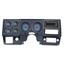 Dakota Digital 73-87 Chevy Truck VHX System, Carbon Fiber Face - Blue Display