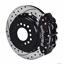 Wilwood Rear Disc Big Brake Kit Ford 9" Big New Style w 2.36" Offset Drill Black