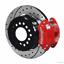 Wilwood Rear Disc Brake Kit Ford 9" Big Bearing w/ 2.36" Offset Drilled Red