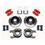 Wilwood Rear Disc Brake Kit Ford 9" Big Bearing w/ 2.36" Offset Drilled Red