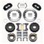 Wilwood Rear Disc Big Brake Kit 12.88" Ford Bronco w/ 2.36" Offset Plain Black