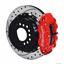 Wilwood Chevy 10/12 Bolt 2.81" Offset Rear Disc Brake Kit 12.88" Drill Stagg Red