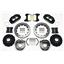 Wilwood Chevy 10/12 Bolt w 2.81" Offset Rear Disc Brake Kit 12.88" Drilled Stagg