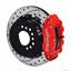 Wilwood Chevy 10/12 Bolt 2.81" Offset Rear Disc Brake Kit 12.88" Rotor Drill Red