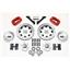 Wilwood 73-77 El Camino 4 Wheel Disc Brake Kit 12" Drilled Rotor Red Caliper