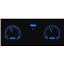 Dakota Digital 69 Chevy Chevelle El Camino Analog Dash Gauge System Black Alloy Blue VHX-69C-CVL-K-B