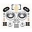 Wilwood 73-77 El Camino 4 Wheel Disc Brake Kit 13" Plain Rotor Black Caliper