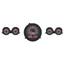 1959-60 Chevy Impala/ El Camino VHX System, Carbon Fiber Face - Red