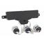 61-62 Chevy Impala VHX System, Carbon Fiber Face - Blue Display