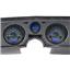 1969 Chevy Chevelle VHX System, Carbon Fiber Face - Blue Display