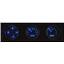 Dakota Digital 70 71 72 Oldsmobile Cutlass VHX Gauge Silver Blue VHX-70O-CUT-S-B