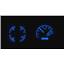 1969 Pontiac Firebird VHX System, Carbon Fiber Style Face, Blue Dis