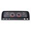 1964-66 Chevy Truck VHX System, Carbon Fiber Face - Red Display
