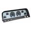 1964-66 Chevy Truck VHX System, Silver Face - Blue Display