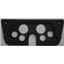 67-72 GM Truck Black Dash Carrier w/Auto Meter American Muscle Gauges