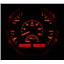 1951 Ford VHX System, Black Face - Red Display