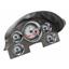 Dakota Digital 1956 Ford Car Analog Gauges Silver Alloy Red VHX-56F-S-R