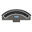 Dakota Digital 1957 Ford Car Analog Gauges Black Alloy Blue VHX-57F-K-B