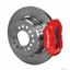 Wilwood 64-74 Chevy 10/12 Bolt Rear Disc Brake Kit Plain Rotor Red Stagg Caliper