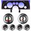 90-92 Camaro Carbon Dash Carrier w/Auto Meter American Muscle Gauges