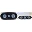 62-64 Nova Carbon Dash Carrier w/Auto Meter Phantom II Gauges