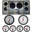 78-81 Chevy G Body Silver Dash Carrier w/Auto Meter Phantom II Gauges