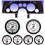 90-92 Camaro Carbon Dash Carrier w/Auto Meter Phantom II Gauges