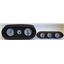 62-64 Nova Black Dash Carrier w/Auto Meter Phantom II Gauges