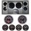 82-88 Chevy G Body Silver Dash Carrier w/Auto Meter Sport Comp II Gauges