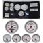 84-87 Chevy Truck Carbon Dash Carrier w/Auto Meter Ultra Lite II 5" Gauges