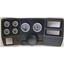 84-87 Chevy Truck Black Dash Carrier w/Auto Meter Ultra Lite II Gauges