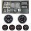 73-83 GM Truck Silver Dash Carrier w/Auto Meter Cobalt 5" Gauges