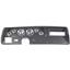 70-72 Chevelle SS Black Dash Carrier w/Auto Meter American Muscle Gauges