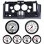 69 Camaro Carbon Dash Carrier w/Auto Meter Phantom II 5" Gauges