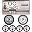 69 Pontiac Firebird Silver Dash Carrier w/ Auto Meter Phantom II Gauges