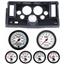 69-76 Nova Carbon Dash Carrier w/Auto Meter Phantom II 5" Gauges