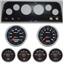 64 Chevy Truck Carbon Dash Carrier w/Auto Meter Cobalt Gauges
