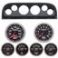 60-63 Chevy Truck Carbon Dash Carrier w/Auto Meter Sport Comp II Gauges