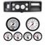 73-79 Ford Truck Black Dash Carrier w/ Auto Meter 3-3/8" Phantom II Gauges