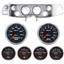 70-78 Camaro Silver Dash Carrier w/Auto Meter Cobalt Gauges
