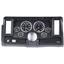 69-76 Nova Carbon Dash Carrier w/Auto Meter Cobalt 5" Gauges