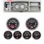 73-79 Ford Truck Silver Dash Carrier w/ Auto Meter 3-3/8" Sport Comp II Gauges