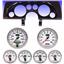 90-92 Camaro Carbon Dash Carrier w/Auto Meter NV Gauges
