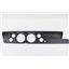 67-69 Barracuda Black Dash Carrier w/ Auto Meter 5" American Muscle Gauges