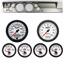 67-69 Barracuda Silver Dash Carrier w/ Auto Meter 5" Phantom II Gauges