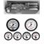 68 Chevelle Silver Dash Carrier w/ Auto Meter 3-3/8" Phantom II Gauges