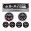 64 Chevelle Silver Dash Carrier w/ Auto Meter 3-3/8" Sport Comp II Gauges