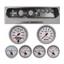 65 Chevelle Silver Dash Carrier w/ Auto Meter 3-3/8" Ultra-Lite II Gauges
