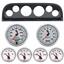 60-63 Chevy Truck Carbon Dash Carrier w/Auto Meter C2 Gauges